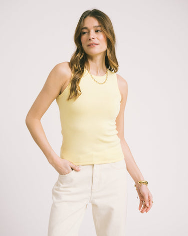 Evelyn Comfy Top Knit Sunlight - Things I Like Things I Love