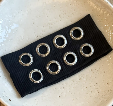 Eyelet Headband Black - Things I Like Things I Love