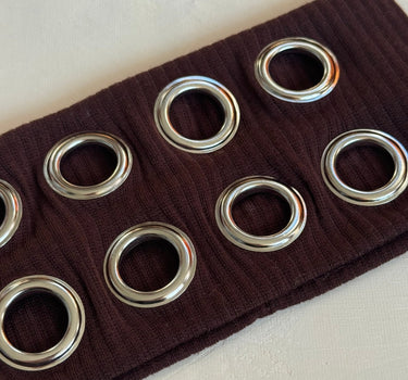 Eyelet Headband Brown - Things I Like Things I Love