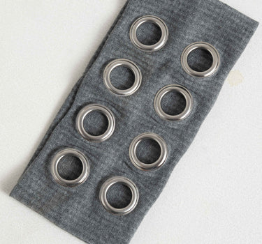 Eyelet Headband Grey - Things I Like Things I Love