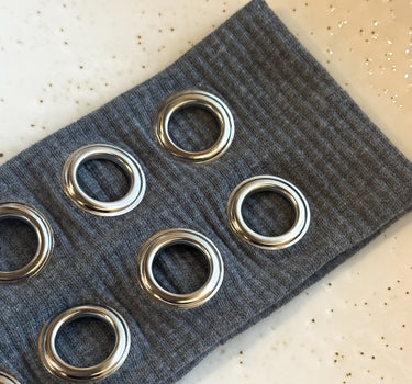 Eyelet Headband Grey - Things I Like Things I Love
