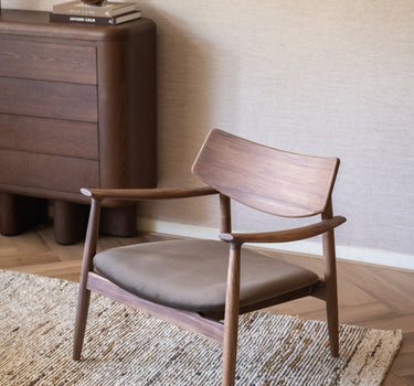 Fauteuil Bask Walnoot - Things I Like Things I Love