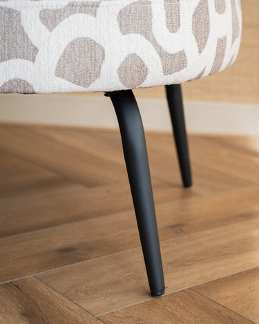 Fauteuil Dieyda Taupe - Things I Like Things I Love