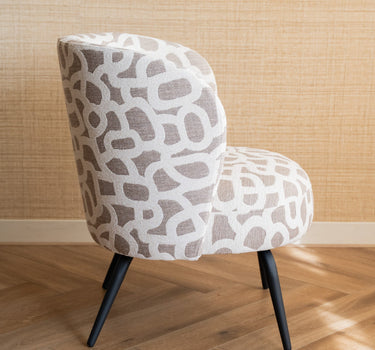 Fauteuil Dieyda Taupe - Things I Like Things I Love