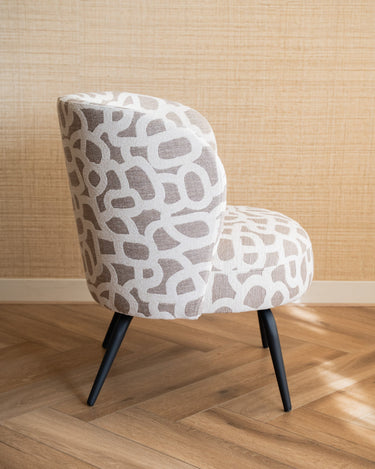 Fauteuil Dieyda Taupe - Things I Like Things I Love