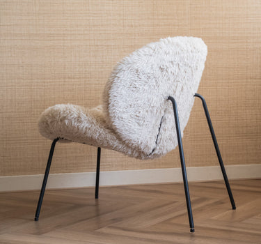 Fauteuil Lotta Fluffy Beige - Things I Like Things I Love