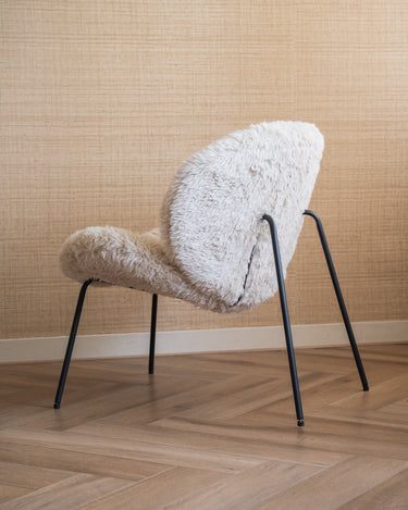 Fauteuil Lotta Fluffy Beige - Things I Like Things I Love