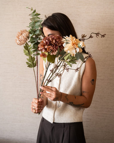 Faux Bouquet Dahlia Mixed - Things I Like Things I Love