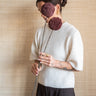 Faux Flower Allium Burgundy - Things I Like Things I Love