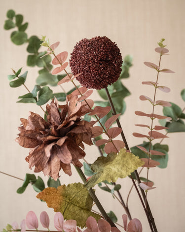 Faux Flower Allium Burgundy - Things I Like Things I Love