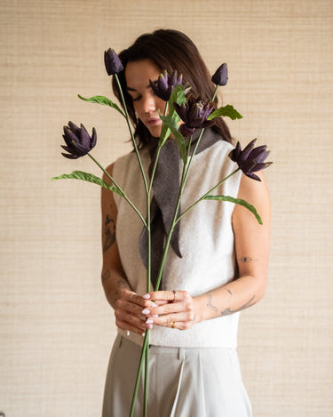 Faux Flower Artichoke Purple - Things I Like Things I Love