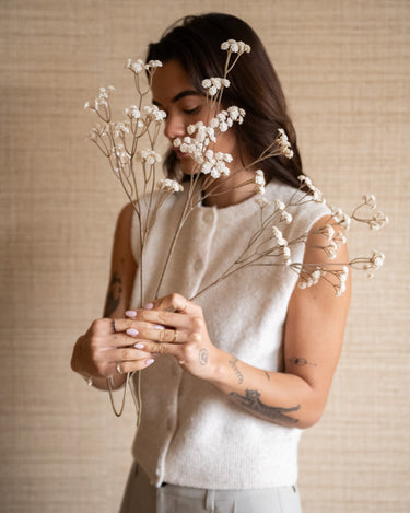 Faux Flower Baby Breath White - Things I Like Things I Love