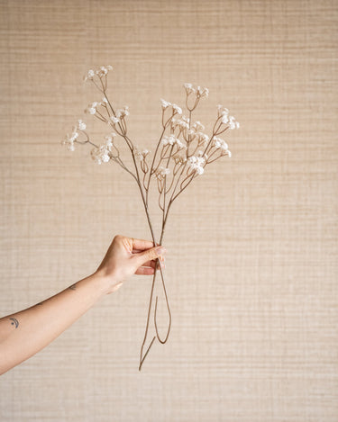 Faux Flower Baby Breath White - Things I Like Things I Love