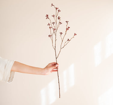 Faux Flower Berries Burgundy - Things I Like Things I Love