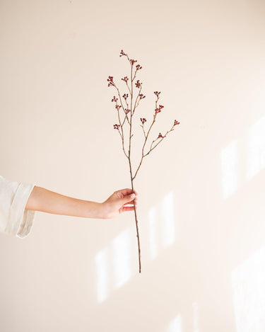 Faux Flower Berries Burgundy - Things I Like Things I Love