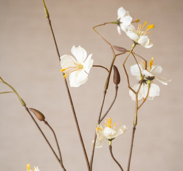 Faux Flower Blossom Ivory - Things I Like Things I Love