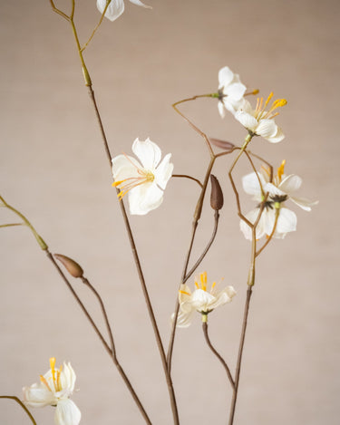 Faux Flower Blossom Ivory - Things I Like Things I Love