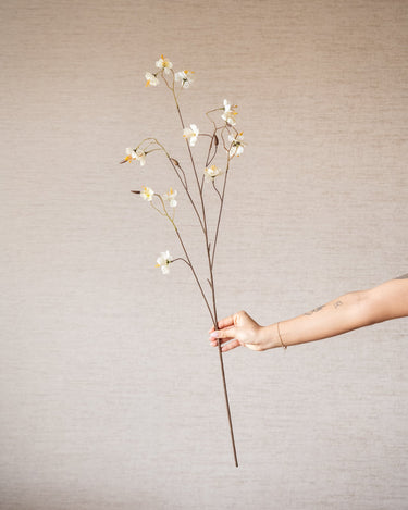 Faux Flower Blossom Ivory - Things I Like Things I Love