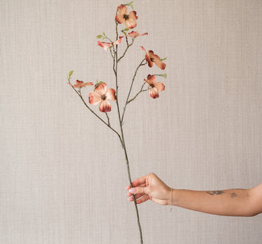 Faux Flower Blossom Orange - Things I Like Things I Love