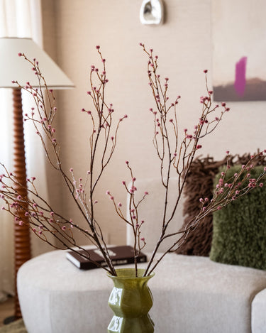 Faux Flower Branch Bud Pink - Things I Like Things I Love