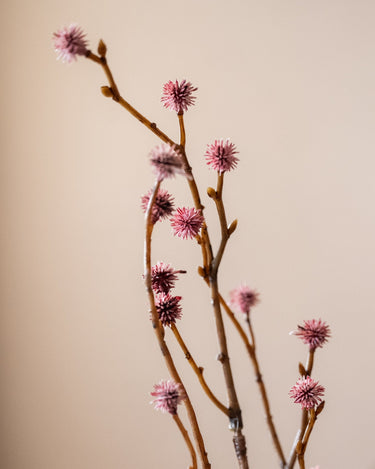 Faux Flower Branch Bud Pink - Things I Like Things I Love