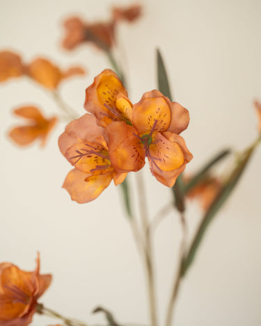 Faux Flower Butterfly Orange - Things I Like Things I Love