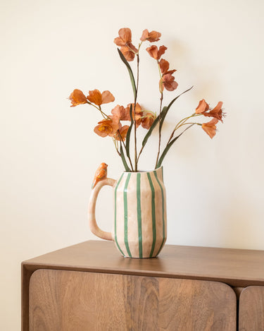 Faux Flower Butterfly Orange - Things I Like Things I Love