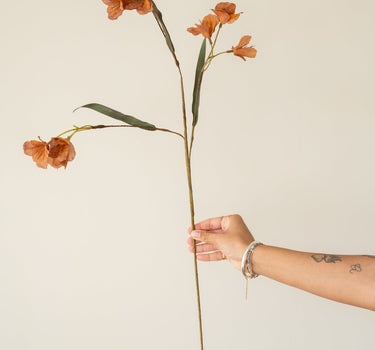 Faux Flower Butterfly Orange - Things I Like Things I Love