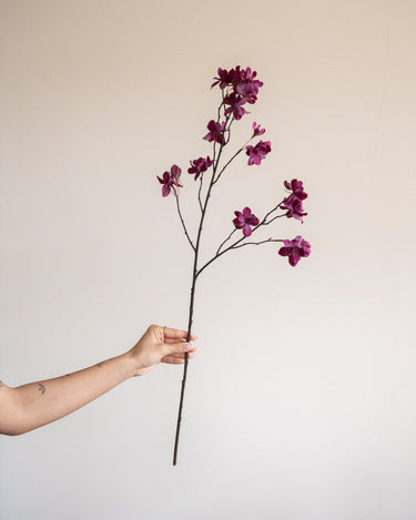 Faux Flower Cherry Blossom Purple - Things I Like Things I Love