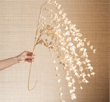 Faux Flower Chute Natural - Things I Like Things I Love