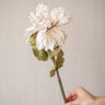 Faux Flower Dahlia Beige - Things I Like Things I Love