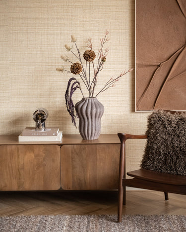 Faux Flower Dahlia Caramel Brown - Things I Like Things I Love