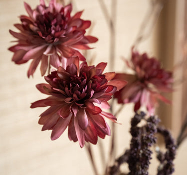 Faux Flower Dahlia Mauve - Things I Like Things I Love