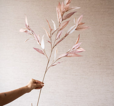 Faux Flower Eucalyptus Dusty Pink - Things I Like Things I Love