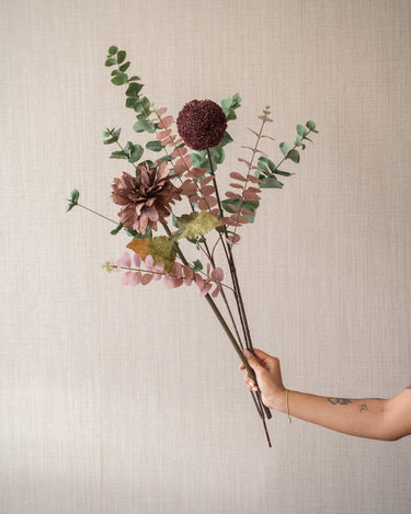 Faux Flower Eucalyptus Green - Things I Like Things I Love