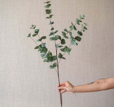 Faux Flower Eucalyptus Green - Things I Like Things I Love
