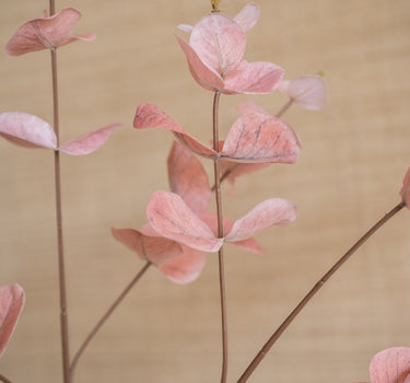 Faux Flower Eucalyptus Pink - Things I Like Things I Love