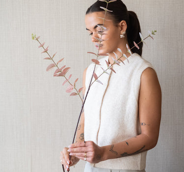 Faux Flower Eucalyptus Rosewood - Things I Like Things I Love