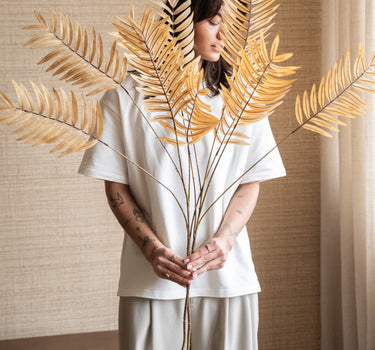 Faux Flower Fern Natural - Things I Like Things I Love