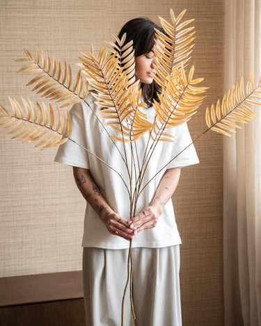 Faux Flower Fern Natural - Things I Like Things I Love