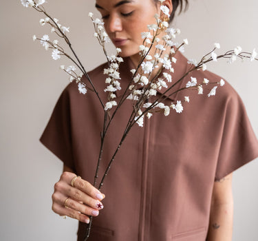 Faux Flower Gypsophila Cream - Things I Like Things I Love