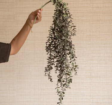 Faux Flower Hanging Eucalyptus Green - Things I Like Things I Love