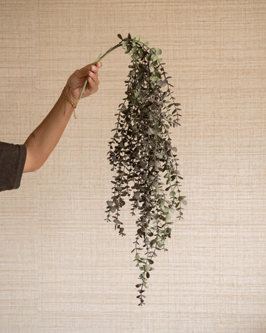 Faux Flower Hanging Eucalyptus Green - Things I Like Things I Love