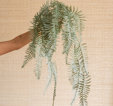 Faux Flower Hanging Fern - Things I Like Things I Love