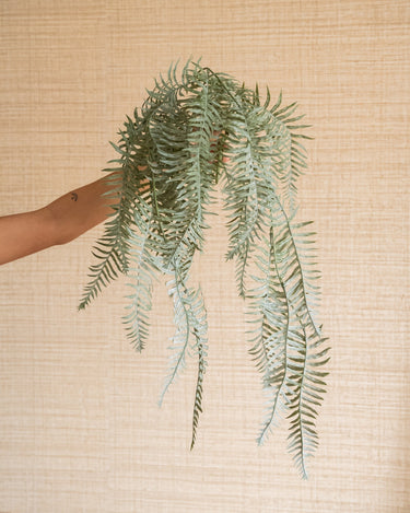 Faux Flower Hanging Fern - Things I Like Things I Love