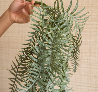 Faux Flower Hanging Fern - Things I Like Things I Love