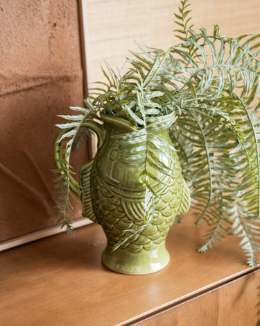 Faux Flower Hanging Fern - Things I Like Things I Love