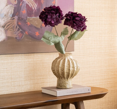 Faux Flower Hortensia Plum - Things I Like Things I Love