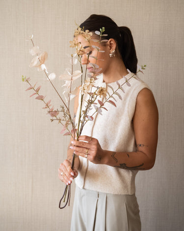 Faux Flower Jasmine Beige - Things I Like Things I Love