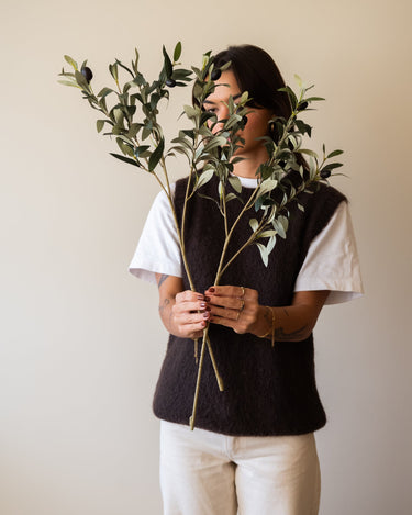 Faux Flower Olive Branch - Things I Like Things I Love